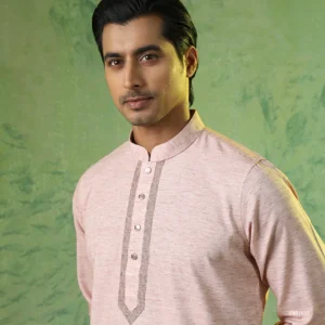 Classic Embroidered Panjabi for Men