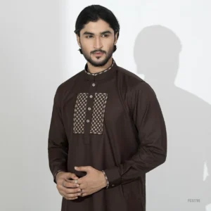 Platinum Embroidered Panjabi for Men
