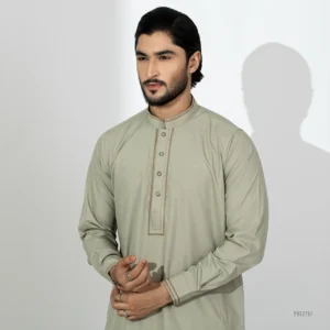 Platinum Embroidered Panjabi for Men
