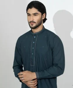 Platinum Embroidered Panjabi for Men